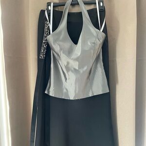 David’s Bridal 2 piece formal skirt & top